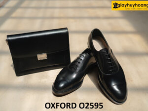 Giày da Oxford nam cổ điển cấu tạo cao cấp O2595 004