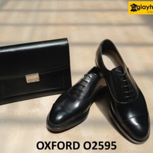 Giày da Oxford nam cổ điển cấu tạo cao cấp O2595 004