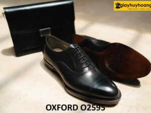 Giày da Oxford nam cổ điển cấu tạo cao cấp O2595 003