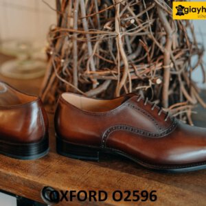 Giày Oxford nam công sở đục lỗ mũi giày brogues O2596 003