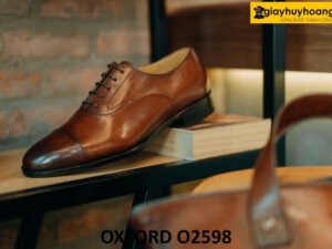 Giày tây Oxford nam đẹp đơn giản cơ bản O2598 004