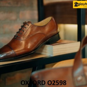 Giày tây Oxford nam đẹp đơn giản cơ bản O2598 004