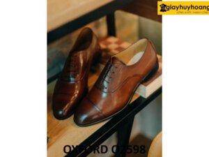 Giày tây Oxford nam đẹp đơn giản cơ bản O2598 002