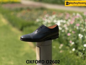 Giày da oxford nam màu đen công sở đẹp O2602 005