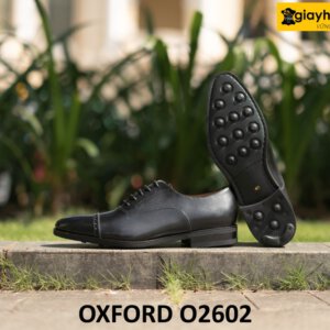 Giày da oxford nam màu đen công sở đẹp O2602 004