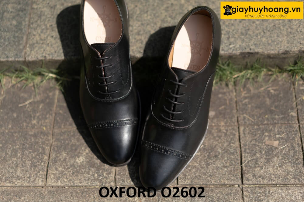dat-dong-giay-da-nam-thu-cong-oxford-o2602-003 Giày da oxford nam màu đen công sở đẹp O2602 001