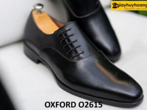Giày tây oxford nam buộc dây lệch phá cách O2615 004