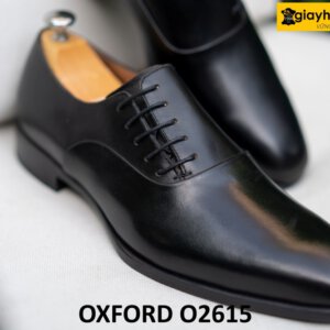 Giày tây oxford nam buộc dây lệch phá cách O2615 004