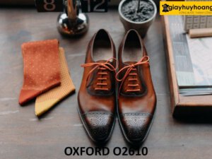 Giày tây oxford nam sang trọng đẳng cấp O2620 001