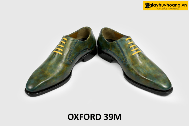 ban-giay-da-nam-cong-so-oxford-39m-002 Giày tây nam oxford cao cấp nhuộm patina 39M 004