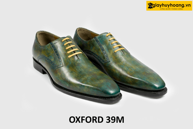 ban-giay-da-nam-cong-so-oxford-39m-003 Giày tây nam oxford cao cấp nhuộm patina 39M 003