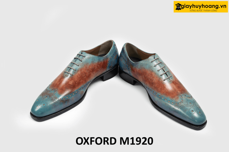 ban-giay-da-nam-thu-cong-oxford-m1920-002 Giày da nam đóng thủ công cao cấp oxford M1920 004