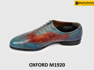 Giày da nam đóng thủ công cao cấp oxford M1920 002