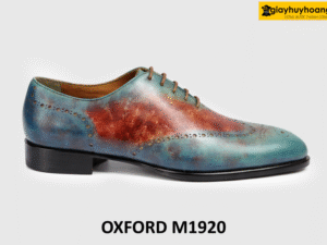 Giày da nam đóng thủ công cao cấp oxford M1920 001