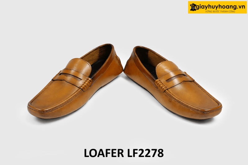 ban-giay-luoi-lai-xe-da-bo-loafer-lf2278-002 Giày lười lái xe đế thấp mũi vuông cao cấp LF2278 003