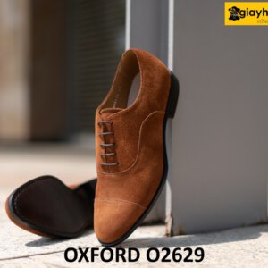 Giày oxford da lộn nam cổ điển phong cách O2629 004