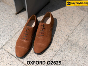 Giày oxford da lộn nam cổ điển phong cách O2629 003