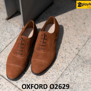 Giày oxford da lộn nam cổ điển phong cách O2629 003