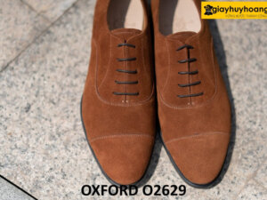 Giày oxford da lộn nam cổ điển phong cách O2629 001