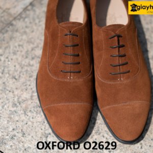 Giày oxford da lộn nam cổ điển phong cách O2629 001
