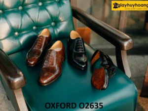 Giày da nam oxford công sở nhiều người mua O2635 001