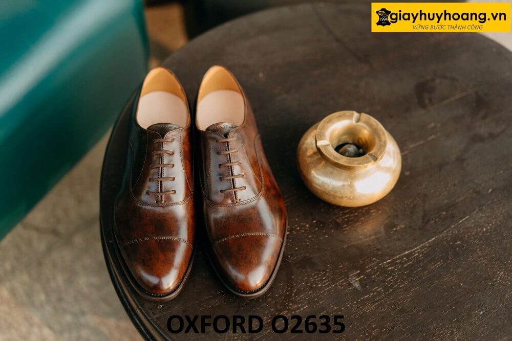 dat-dong-giay-da-nam-thu-cong-oxford-o2635-002 Giày da nam oxford công sở nhiều người mua O2635 005
