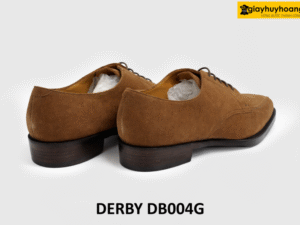 [Size 41] Giày Derby nam da lộn thời trang cao cấp DB004G 004