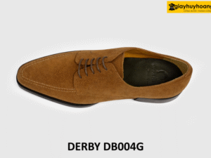[Size 41] Giày Derby nam da lộn thời trang cao cấp DB004G 006