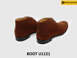 Giày boot nam cổ lửng da lộn thời trang U1121 004