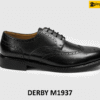 Giày da derby nam buộc dây phong cách cánh chim M1937 001
