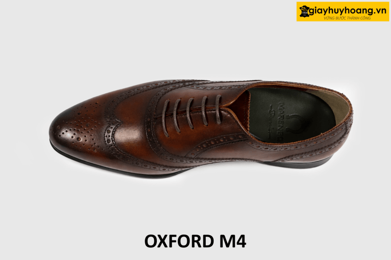 ban-giay-da-nam-cong-so-oxford-m4-007 Giày tây oxford nam đục lỗ wingtips cánh chim M4 003