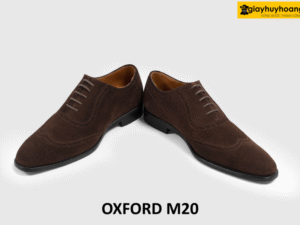 Giày oxford nam da lộn công sở đẹp nam tính M20 004