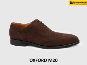 Giày oxford nam da lộn công sở đẹp nam tính M20 001