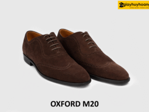 Giày oxford nam da lộn công sở đẹp nam tính M20 002