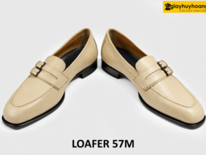 Giày lười loafer nam da mộc nhuộm màu thủ công 57M 004