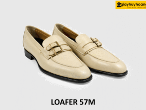 Giày lười loafer nam da mộc nhuộm màu thủ công 57M 003