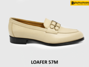 Giày lười loafer nam da mộc nhuộm màu thủ công 57M 001