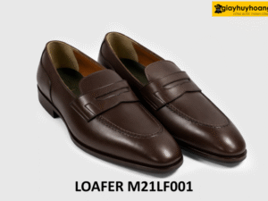[Size 42] Giày lười loafer nam màu nâu công sở M21Lf001 003