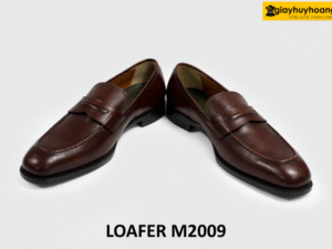 Giày lười nam da bê cao cấp đế goodyear Loafer M2009 004