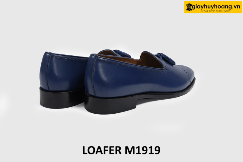 ban-giay-luoi-da-nam-mau-xanh-navy-loafer-m1919-001 Giày lười loafer nam trẻ trung xanh navy M1919 005