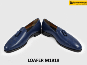 Giày lười loafer nam trẻ trung xanh navy M1919 004