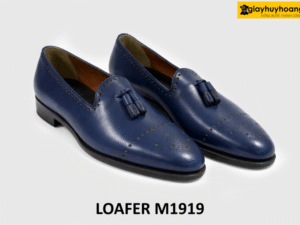 Giày lười loafer nam trẻ trung xanh navy M1919 003