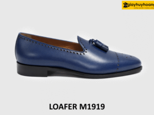 Giày lười loafer nam trẻ trung xanh navy M1919 001