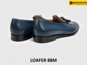 Giày lười loafer nam size chân to 47 xanh dương 88M 005