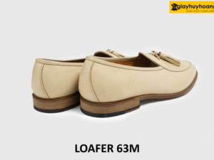 Giày lười loafer nam có chuông da mộc 63M 005
