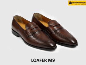 Giày lười loafer nam công sở thời trang màu nâu M9 003