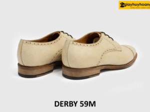 Giày Derby nam da mộc chưa nhuộm màu 59M 004