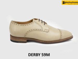 Giày Derby nam da mộc chưa nhuộm màu 59M 001