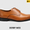 Giày da derby nam đế khâu chỉ màu bò nam tính M55 001