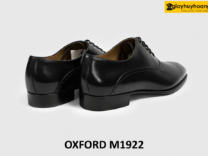 Giày da oxford nam đế da bò màu đen sang trọng M1922 004